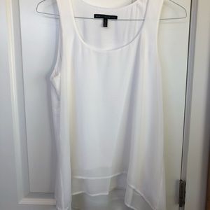 WHBM dressy layered tank. SizeM. Never worn
